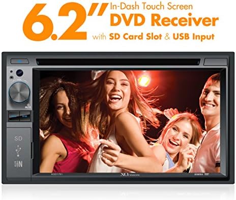 XO Látás XOD1751 6.2-es-Dash Érintőképernyős DVD Vevő az SD Kártya Slot, valamint USB Bemenet