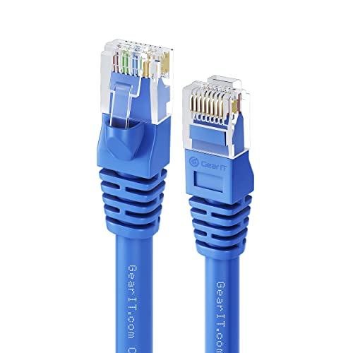 GearIT Cat 6 Ethernet-Kábel 50 ft (1 Csomag) - Cat6 Patch Kábel-Cat 6 Patch Kábel, Cat6 Kábel Cat 6 Kábel, Cat6 Ethernet Kábel, Hálózati