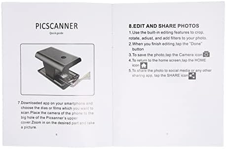 Fotó Szkenner, helytakarékos Átalakítani, Film, JPEG, Hordozható, Összecsukható, Könnyű Használat Film Szkenner Android, iOS
