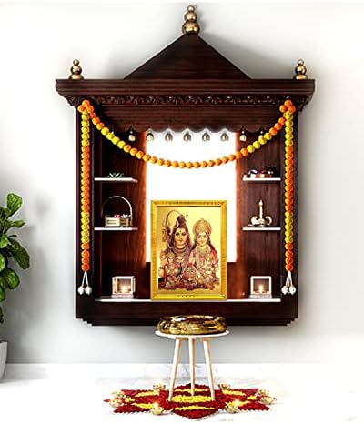 zig zag Istennő Isten Shankar Családi Shiva Parvati Képkeret Fali / Asztali / Pooja Szoba ( 7x9 cm, Akril Üveg) Arany