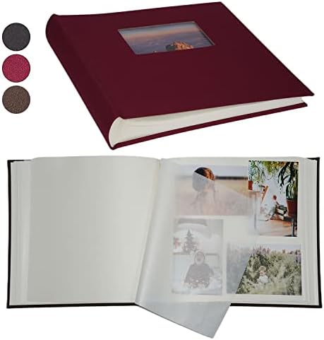 Kageio Kézzel készített Albumot, Fotó Album, 100 Oldal 2x3, 4x6, 5x7, 6x8, valamint 8x10-es Fotók, savmentes Archív Papír, Viaszos