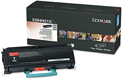Lexmark X264h21g Nagy kapacitású Festékkazetta, Fekete-Kiskereskedelmi Csomagolás