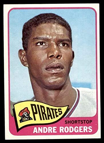 1965 Topps 536 Andre Rodgers Pittsburgh Pirates (Baseball Kártya) NM Kalózok