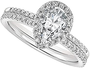 Yistu Gyűrűk Nők Csepp Alakú Teljes Üreges Faragás Alakú Szerelem Gyűrű Gyémánt Gyémánt Víz Divat Gyűrű Méret: 5 Gyűrűk a Tizenévesek