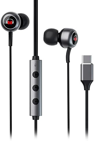 Szörny SG10 Szerencsejáték-Fülhallgató: USB-C Vezetékes Fejhallgató Beépített Mikrofon & hangerőszabályzó, Ultra 7.1-Es Térhatású Hang, Kompatibilis