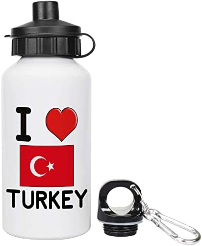 Azeeda 400ml 'Imádom Törökországot, a Gyerekek újra Víz / Italt, Üveget (WT00054405)