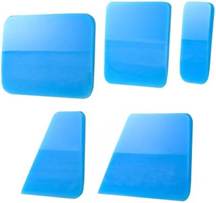 NEWISHTOOL Puha PPF Kés Készlet - 5in1 Kék PPF Set w/díszdobozban, Anti-Karcolás, Gumi, Kés, Kocsi, Különböző Méretű Kés Eszköz