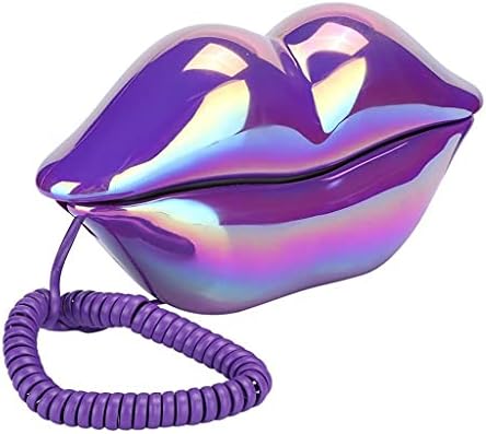 KLHHG Kreatív Személyiség Száját, Ajkát, Alakját Telefon Home Office Asztali Vezetékes Telefon, Színes (Color : B)