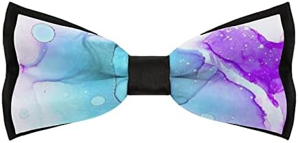 Színes Buborékok Férfi Nyakkendőjét Előre megkötött Állítható Csokornyakkendő az alkalmi ruha Esküvői Szmoking