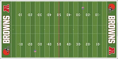 Tudor Játékok Cleveland Browns NFL Végső Elektromos Labdarúgó-Set - Timsó Keret 48 x 24 Mező