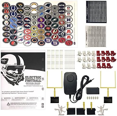 Tudor Játékok Washington Parancsnokok NFL Végső Elektromos Labdarúgó-Set - Timsó Keret 48 x 24 Mező