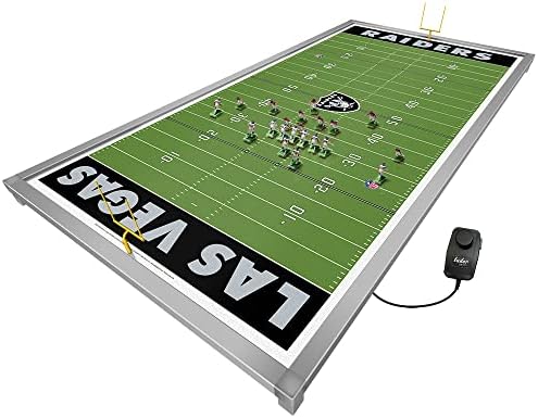 Tudor Játékok Las Vegas Raiders NFL Végső Elektromos Labdarúgó-Set - Timsó Keret 48 x 24 Mező