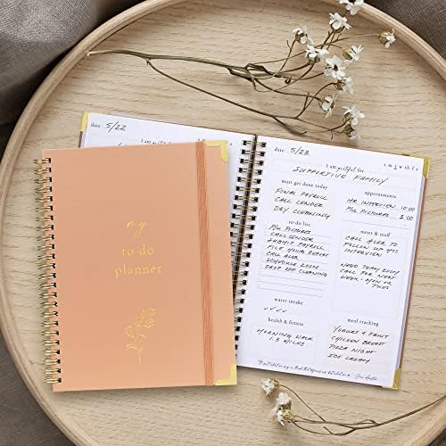 Egyszerűsített Teendők Tervező Notebook - Könnyen Szervezni A Napi Feladatok, Valamint Fokozza A Termelékenységet - A Tökéletes
