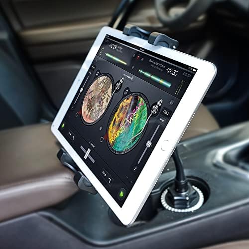 Pohártartó Autóba iPad-Hegy, woleyi Hattyúnyak pohártartó Tablet állvány Autó, Állítható Pohártartó az Autós Tablet tartó