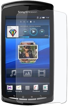 Amzer Tükröződésmentes képernyővédő tisztítókendővel a Sony Ericsson Xperia Play - 1 Csomag - képernyővédő fólia - Csomagolásban