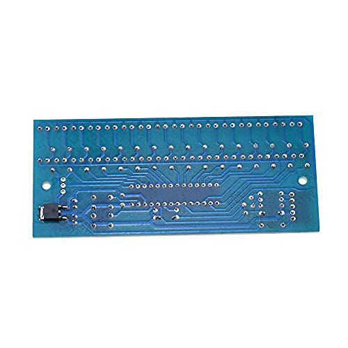 MCU Állítható Kijelző Minta LED VU Meter Szint Kijelző 16 LED-es Dual Channel (Kék)