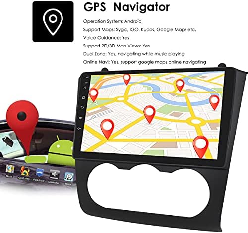 HOUTIAXDYT 9 Android 10.0 Autó Sztereó Dupla Din-Kompatibilis Nissan Teana Altima 2008-2012 Kézi/C GPS Navigációs fejegység Multimédia-Lejátszó,