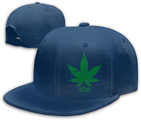 Unisex 420 Kannabisz Fű Baseball Sapka Apa Kalapja Klasszikus Csúcsos Sapka