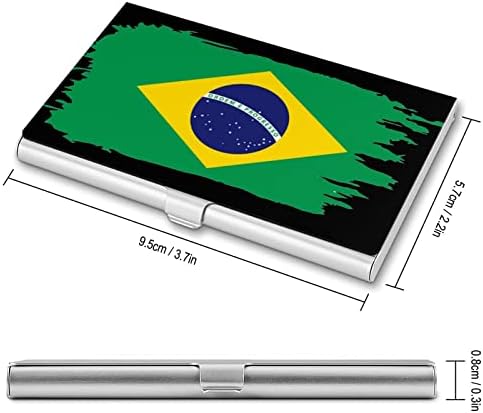 Brazil Zászló Üzleti Kártya Esetekben Aranyos Kártya Tartóját ID Hitel Tárca Fuvarozó