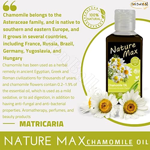 A természet Max Kamilla Olaj Esszenciális Olajok, Szerves (1 Csomag = 2.70 oz / 80 ml) Természetes Hígítatlan Tiszta Haj Bőr Érdekel, Hidegen