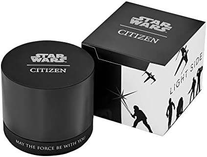 Citizen Eco-Drive Star Wars Férfi Karóra, Rozsdamentes Acél, Bőr Szíj, Han Solo, Barna