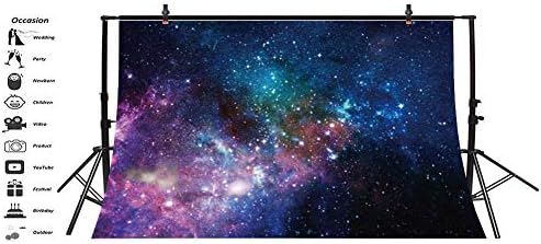 AOFOTO 8x6ft Deep Space Galaxy Köd Hátteret Univerzum Csillogó Galactics Csillagos Ég Tejút Csillagok Hátteret Fotózás Gyerek, Felnőtt,