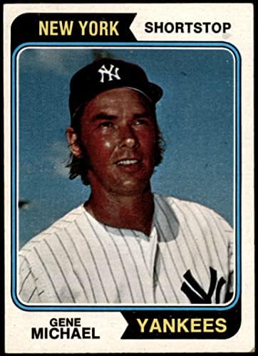 1974 Topps 299 Gén Michael New York Yankees (Baseball Kártya) VG/EX Yankees