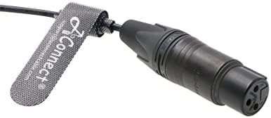 Audio-Kábel Z-CAM-E2-Kamera-Látószög 00 5 Pin Férfi-Eredeti-XLR 3 Pin-Női 6in|15CM AConnect