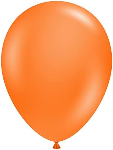 Maple City Gumi Tuf-Tex, Latex Léggömb, 11, Narancssárga