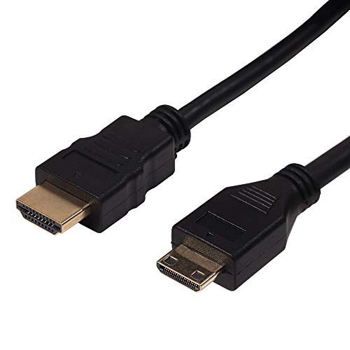 ProAm USA-ban 15 ft HDMI Kábel - 4K 30AWG Mini-HDMI (C Típusú) HDMI (A Típus)