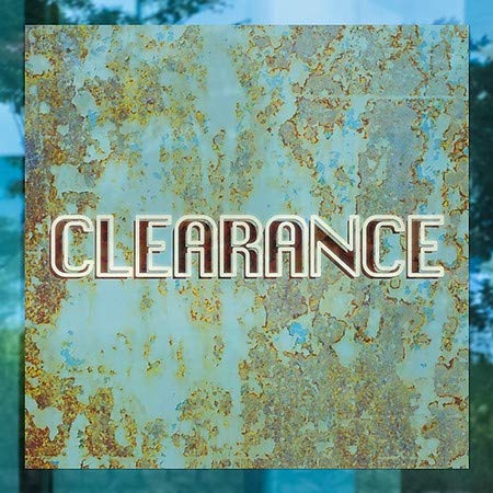 CGSignLab |Clearance -Szellem Éves Kék Ablak Ragaszkodnak | 24x24