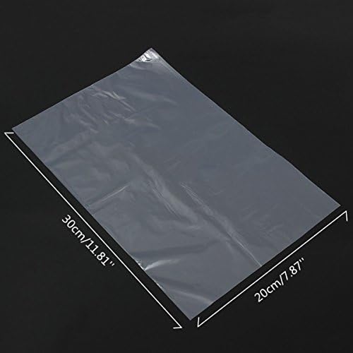 Siobhan 100-as PVC Hő Pszichiáter Wrap Táskák Lapos Tömítés Ajándék Csomagolás 8 inch x 12 inch