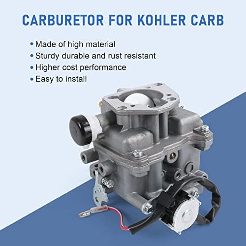 RADHLBNIU Karburátor Kompatibilis Kohler Szénhidráttartalmú CH25 CH730 740 25HP 27HP Helyettesíti 24-853-34-S 24-853-162-S 24-853-93-S