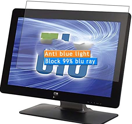 Vaxson 2-Pack Anti Kék Fény képernyővédő fólia, kompatibilis Elo E497002 Érintőképernyős Monitor 2201L 22 Monitor TPU Film Védők