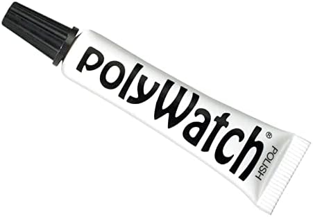 Polywatch Műanyag Nézni Kristály Scratch Remover String Buff Puha Polírozó, valamint törlőkendő