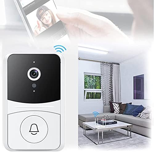 Ramnnycetus Doobell Kamera, Vezeték nélküli, 3 az 1-ben Smart Videó Csengő Megfigyelés,2-utas Audio,éjjellátó Haza Smart Security