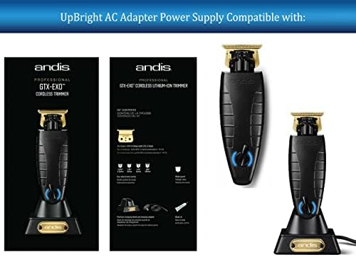 UpBright AC/DC Adapter Kompatibilis Andis GTX-EXO ORL-S 74100 Kábel/Vezeték nélküli Lítium-ion Újratölthető Akkumulátor a