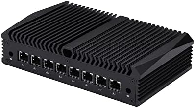 InuoMicro Mini Asztali Pc, Router 8 X 2.5 G LAN Ipari Pc G5405L8-S2 Intel 8 Gen Celeron 5405U,2.2 Ghz-es (16Gb Ddr4 Ram, 512