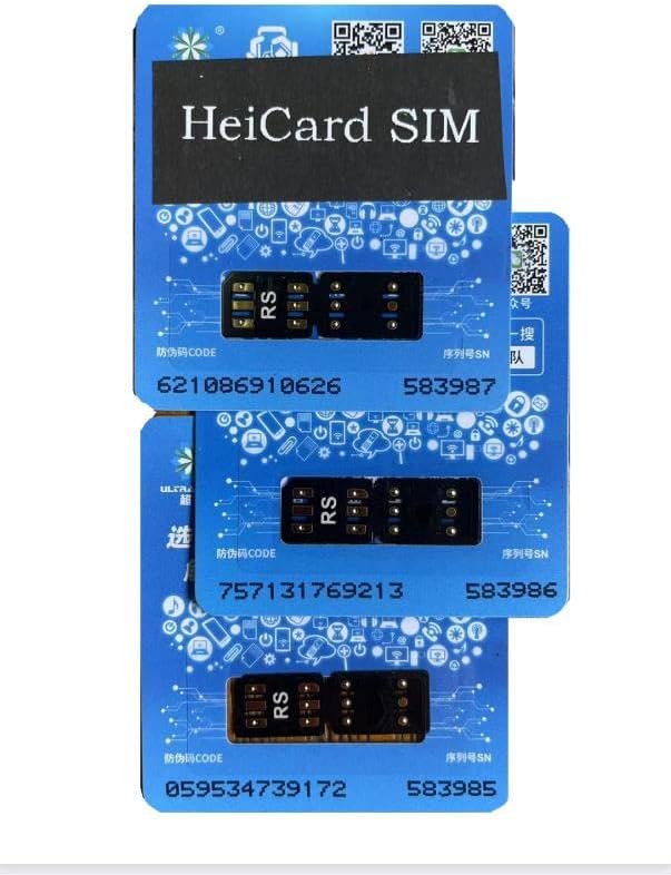 Egyszerű használat Másik Telefon Kártya által HeiCard SIM-chip RS2023 iPhone