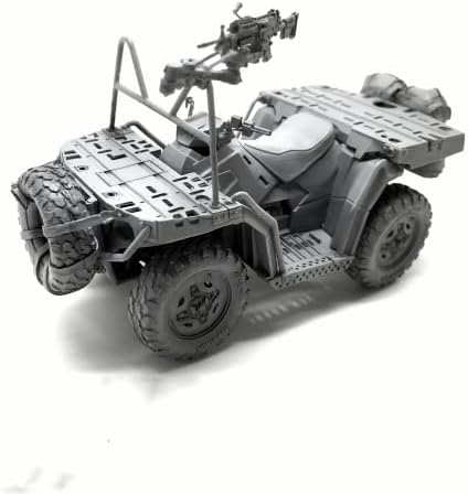 1/35 AMERIKAI Hadsereg Kommandós Katonai Jármű Gyanta Modell kit Miniatűr Gyanta Modell Részei (összeszerelt, valamint festetlen)