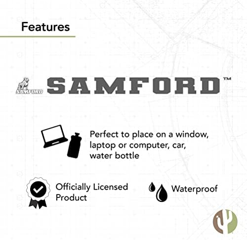 Samford Egyetem Bulldog Név, Logó Vinyl Matrica Laptop Víz Üveg Autó Scrapbook (15 Hüvelyk Matrica)