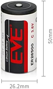GRE-Energia 30 Pack EVE ER26500 3.6 V 8500mAh Méret C Li Lítium-SOCl2 Akkumulátor, Fülek, Autó Gumi Nyomás Monitor, villanyóra, NE