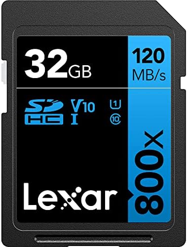 Lexar Kék Sorozat Szakmai 800x 32 GB UHS-én U1 SDHC Memória Kártya