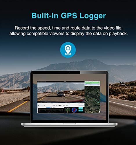 【Csomag: VIOFO A129Pro Duo GPS + Bluetooth Távoli】 VIOFO A129 Pro Duo 4K Dual Kamera 3840 x 2160P Ultra HD-4K Elöl, 1080P Autó