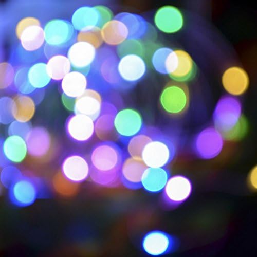 ANJAYLIA Tündér Fények, 10Ft/3M 30leds Több Színű LED String Fények Fél Haza Fesztivál, Valentin Napi Díszek, Akkumulátoros Lámpa(RGB)