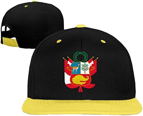 HIFENli Peru Zászló Perui Hip-Hop Kap Felszerelt Kap Fiúk Lányok Felszerelt Cap Baseball Sapka