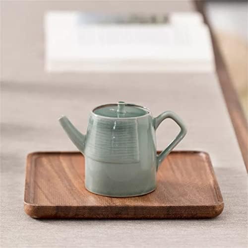 VASTAG Kerámia teáskanna délutáni tea set fű zöld kerámia teáskanna Kínai teáskanna 175ml (Szín : Egy, Méret : 175ml)