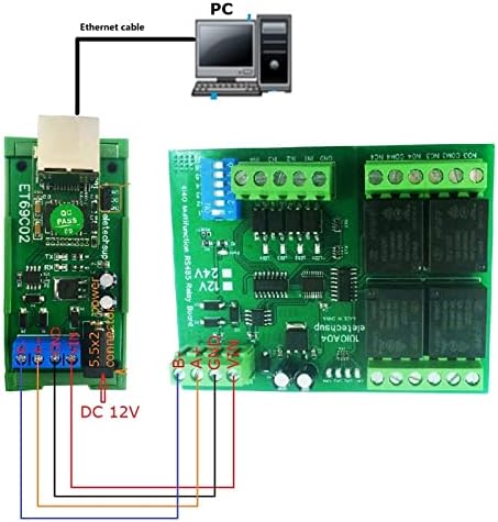 HIFASI RS485 Modbus RTU a TCP protokoll Ethernet Hálózat TCP UDP Kliens Szerver MQTT Átalakító Soros Port Szerver NYRT PTZ Kamera
