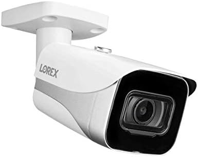 Lorex Beltéri/Kültéri 4K Ultra HD Smart IP Biztonsági kiegészítő, Fém Golyó Kamera 2.8 mm, 130ft IR éjjellátó Színes éjjellátó