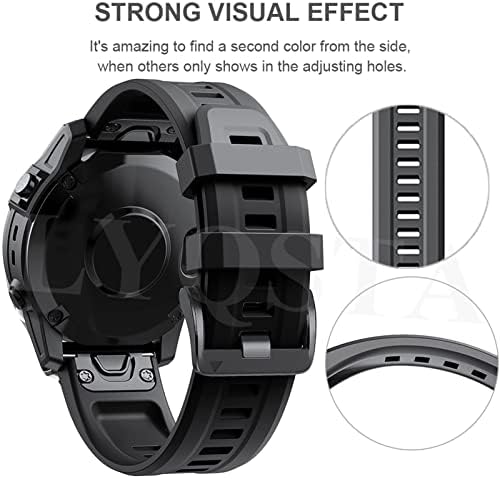 AXTI Szilikon gyorskioldó Watchband Szíj, A Garmin Ösztön 2 Fenix 7 7 X 6 6X 5X Pro Smartwatch 26 22 20 MM Easyfit karkötő